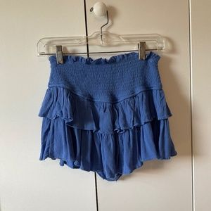 Gab & Kate Ruffled Mini Skirt